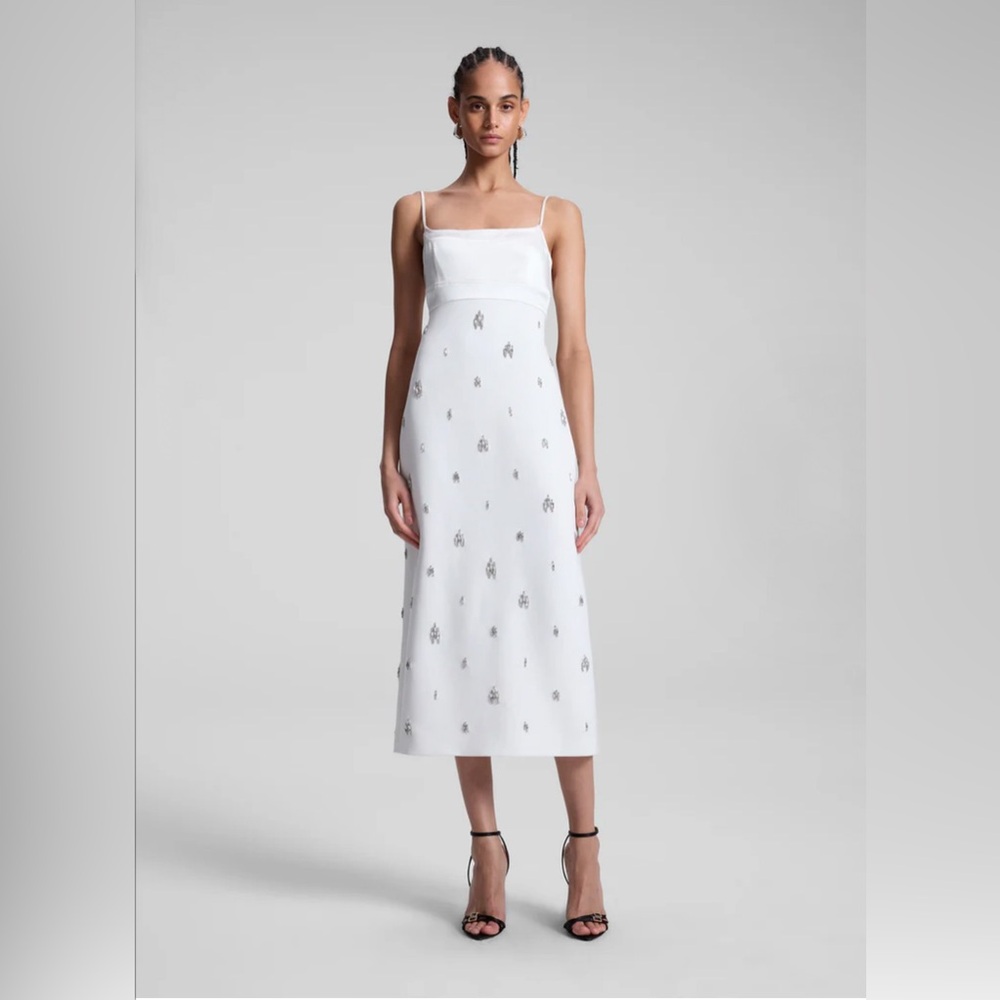 ALC Alana Embellished Midi Dress